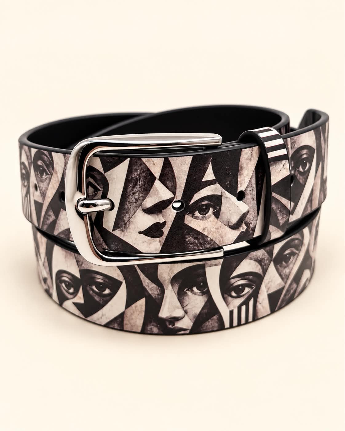 Shattered Faces art belt